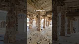 📍Krishna Temple | Hampi | Ancient art | #ytshorts #reels #viratshorts #travel #hampi #watch #tour