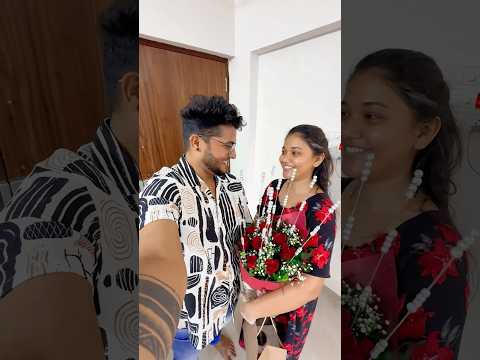 Komal ला Surprise दिला 😍 बघितला की नाही Surprise चा Full Vlog ? 🥳 #anniversary #bobkomal #love