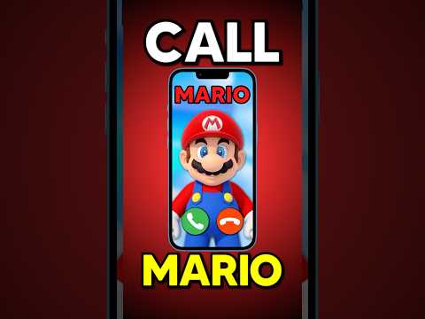 I CALLED Mario!