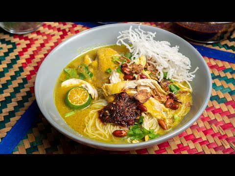 Bihun Soto Ayam dimusim hujan.