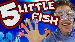 5 Little Fish | Count to 5 | Fun Learning Song for Kids | Jack Hartmann