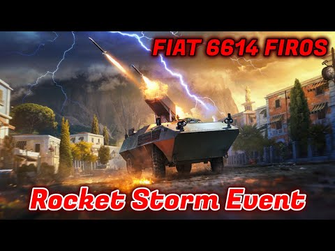 FIAT 6614 FIROS MLRS Coming in "Rocket Storm" Event - Details & Overview [War Thunder]