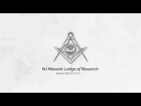 New Jersey Lodge of Masonic Research and Education, No. 1786 video intro