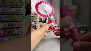 ✨DIY Paper fan🪭  #papercraft #cutecrafts #carft #crafts #diy #thingstodo #cute