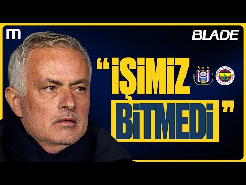 Jose Mourinho Basın Toplantısı | Anderlecht - Fenerbahçe Maçına Doğru