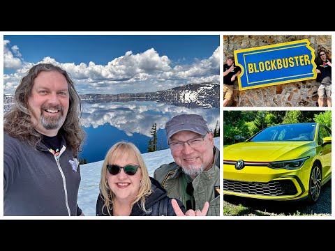 Oregon Road Trip: Crater Lake, Last Blockbuster & Video Game Hunting!