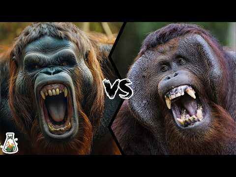 Gigantopithecus vs Orangutan - Who Would Have Won A Fight?