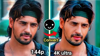 Video enhance kaise kare || video hd kaise kare || blur video ko 4k kaise banaye || video editing ||