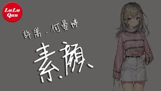 抖音《素顏》許嵩、何曼婷【動態歌詞Lyrics】