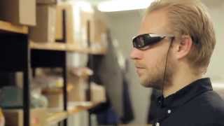 SmartEyeglass inspirational demo by APX Labs