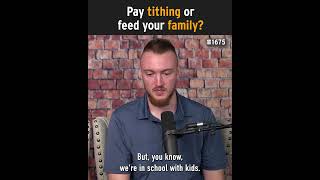 Pay tithing to the Mormon Church or feed my family #mormon #ldschurch #tithing