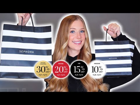 HAUL of the 20 Beauty Products I Purchased During the Sephora VIB Sale!