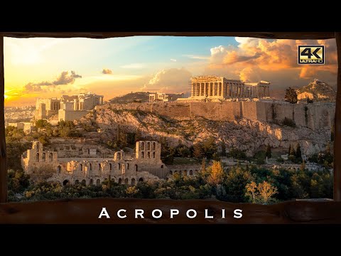 Acropolis - Athens ● Greece 🇬🇷【4K】 Aerial Drone [2023]