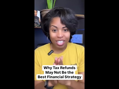 Why Tax Refunds May Not Be the Best Financial Strategy #shorts