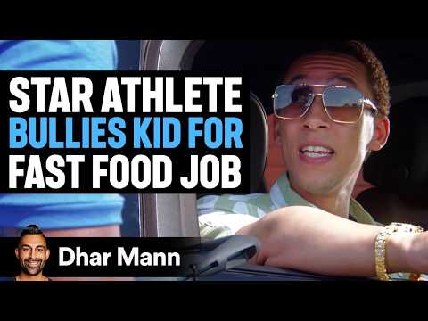 Football Star BULLIES TEEN For FAST FOOD JOB | Dhar Mann Studios