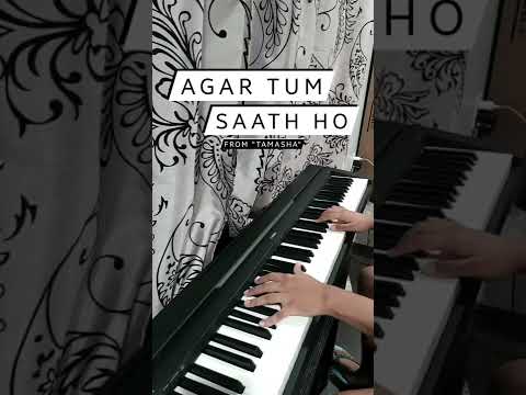 Agar Tum Saath Ho from "Tamasha" by Alka Yagnik & Arijit Singh #shorts #pianoshorts #deepikapadukone