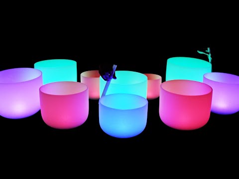 Calm The Nervous System Deep Sleep & Chakra Healing Crystal Bowls 432Hz Sound Bath