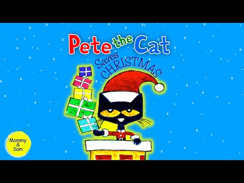 🎄Pete the Cat : Saves Christmas ( Kids Books Aloud )