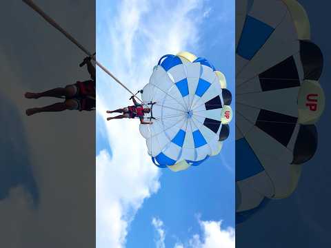 Parasailing In GOA 🪂  || Malven Beach 🏖️ #shorts #shortsfeed