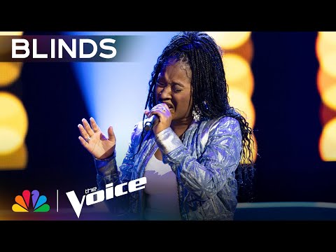 Kaiya Hamilton Takes a Leap with Coco Jones' "ICU"| The Voice Blind Auditions | NBC