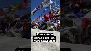 KHARDUNGLA PASS #shorts #shortsvideo #youtubeshorts #short #khardungla #jamwalyahanhai #leh