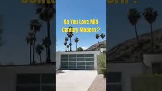 Palm Springs Mid Century Modern Homes #palmsprings #palmspringsrealestate