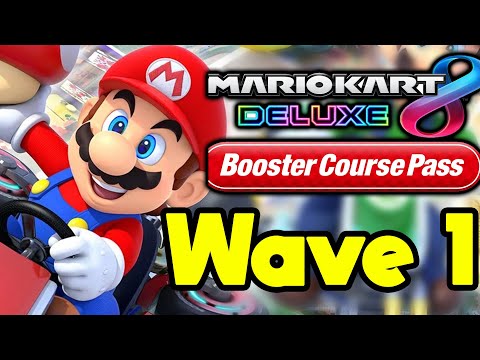 Mario Kart 8 DLC Wave 1 FIRST TIME PLAYING