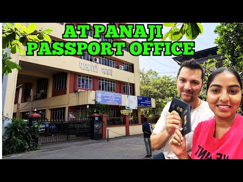 At Panaji Passport Office Vlog | Spaina And Angelo  #konkanivlog #goanvlogger