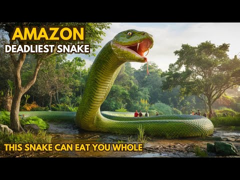 Giant Anaconda | World's Deadliest Snake | Amazon's Jungle