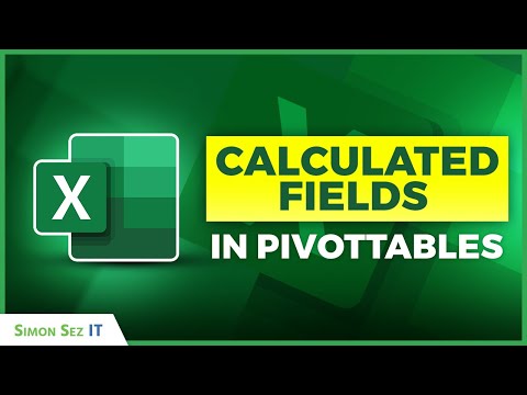 How to Use Calculated Fields and Items in PivotTables