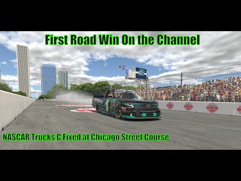 First Road Win on the Channel!! Trucks at Chicago Street Course Road to 5K Sports car rating.