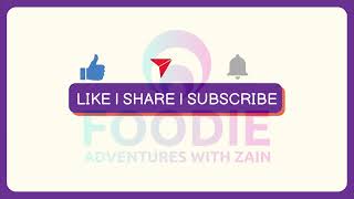 Welcome to Foodie Adventures with Zain: A journey of Food and Travel❤️