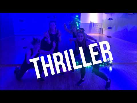 Michael Jackson - 'Thriller' Halloween Dance Fitness Routine || Dance 2 Enhance