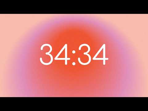 Red Aura Pomodoro Technique 45 Minute Timer with 15 Minute Breaks x 2 | Study and Focus timer