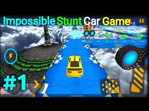 #1 Ramp Car Sthan Car Game// स्टंट कार गेम// Impossible Car Game// Android Gameplay