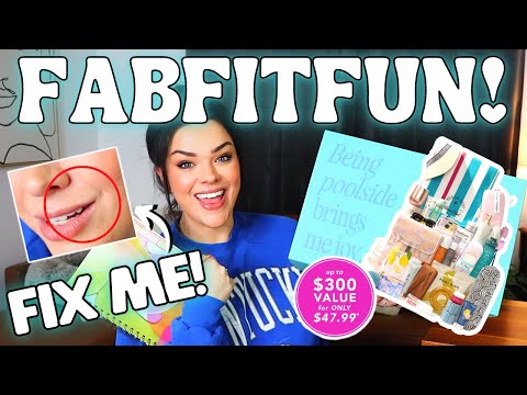 Can FabFitFun FIX ME?! $300 Summer Box!? FabFitFun Summer 2023 Unboxing