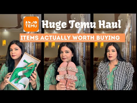 "Temu Mega Haul Unboxing | Crazy Finds & Shopping Spree | Items Actually Worth Buying 🛍️🌸