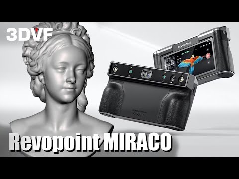 Revopoint MIRACO 3D Scanner: our showcase! [English subtitles available]