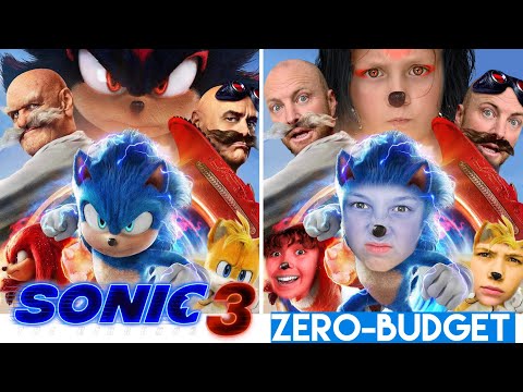 SONIC 3 With ZERO BUDGET! Official Trailer MOVIE PARODY By KJAR Crew!