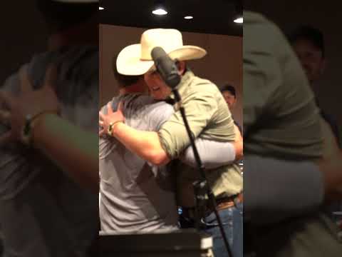 A cowboy & a plowboy go into the studio together… @lukebryan