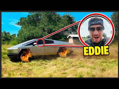 Eddie DESTROYED his Cybertruck (VLOG)