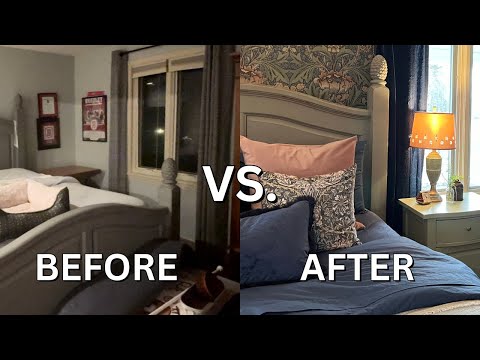 Budget Friendly Bedroom Makeover: DIY Thrift Store Design & Decor Ideas