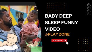 You can't stop laughing - baby deep sleeping in Play Zone #kidslove