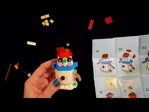 ASMR | Assembling Christmas Lego Sets 2024 (Whisper)