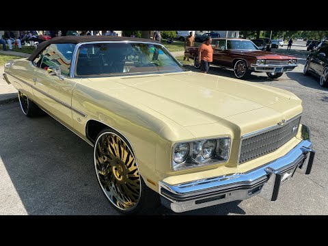 Nasty Drop 1975 Chevy Caprice Donk on 26” Forgiatos 🔥🔥🔥