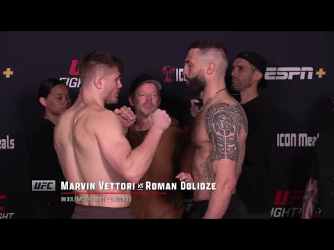 UFC Вегас 104: Битвы взглядов