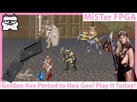 Golden Axe Ported to Neo Geo! A "New" Neo Geo Game