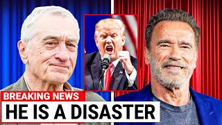 Robert Di Niro and Arnold Schwarzenegger Teamed Up to DESTROY Trump