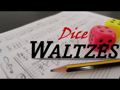 I composed a Waltz by rolling the dice #classicalmusic