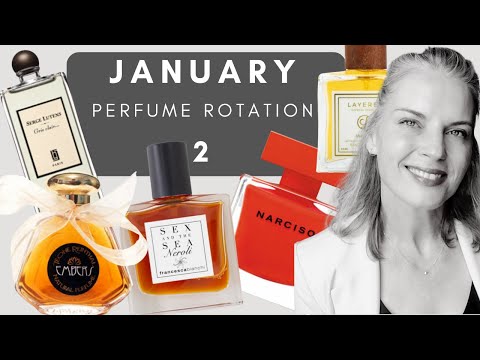 JANUARY PERFUME ROTATION (Pt 2/3) | TheTopNote #perfumecollection #perfumereviews